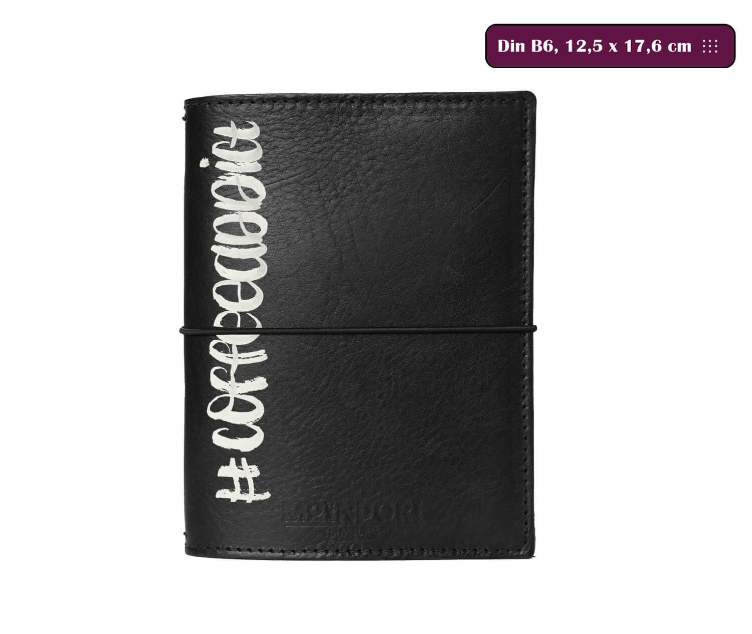 DIn B6 black Leather